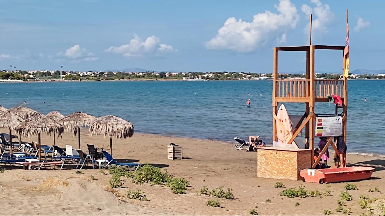 Апартаменты Beautiful Choice - Near Athens Airport - 50M From The Sea - Iq+ Луца Экстерьер фото